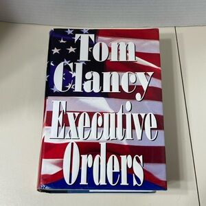 Executive Orders By Tom Clancy  1996 Vintage Hardcover Book